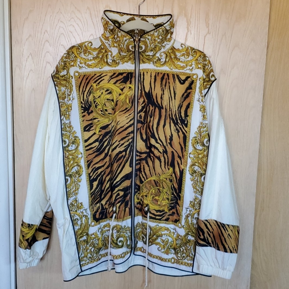 Versace bootleg Windbreaker Jacket